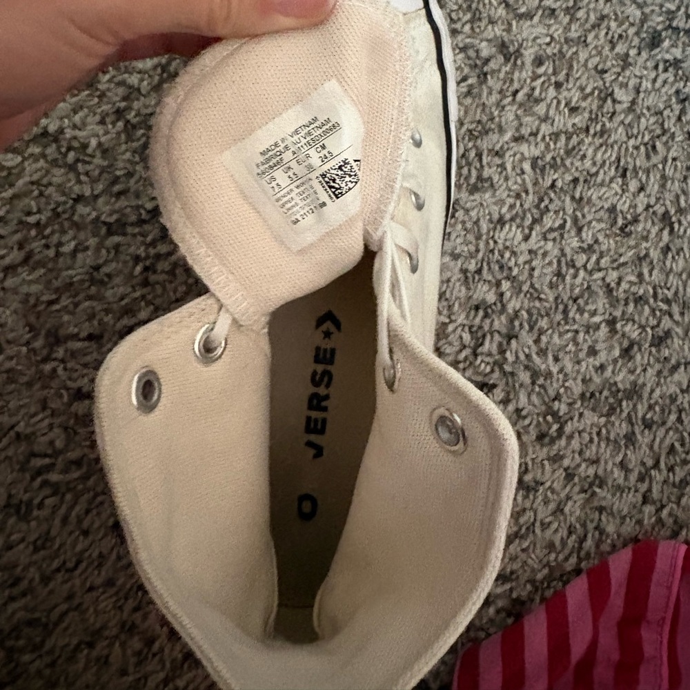 White platform converse - Picture 5 of 6